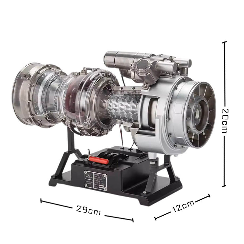 Helicopter Turboshaft Engine - Metal Construction Set