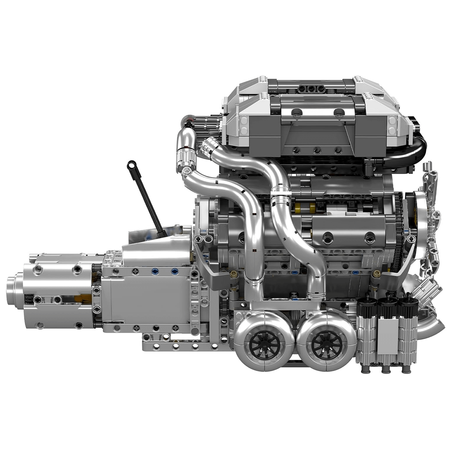 Motorised Hypercar W16 Engine & Gearbox 2023pcs