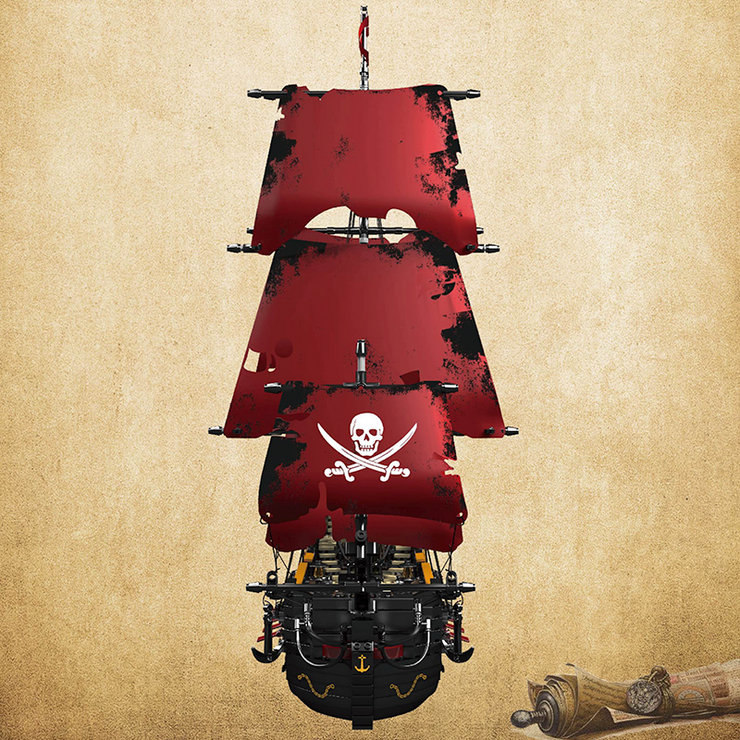 18th Century Pirate Ship 3138pcs