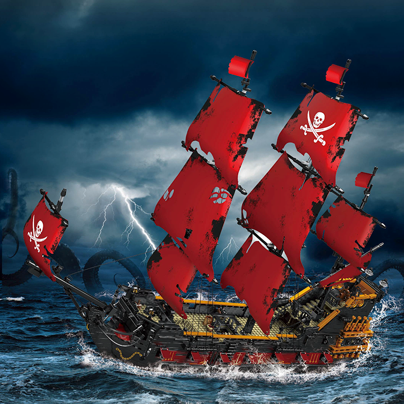 18th Century Pirate Ship 3138pcs