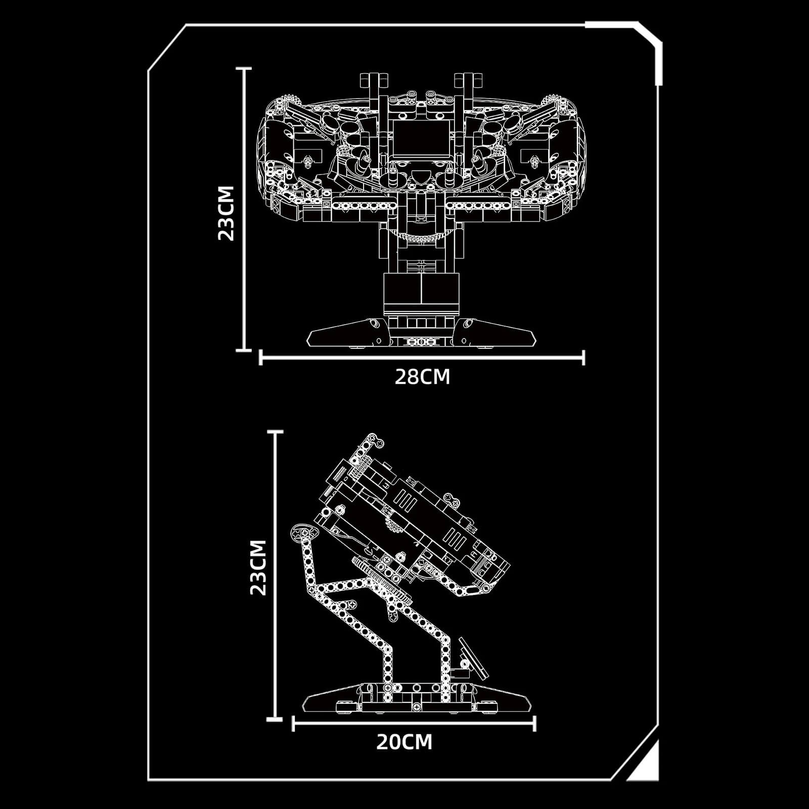 1:1 Italian Bull Racing Steering Wheel 866pcs