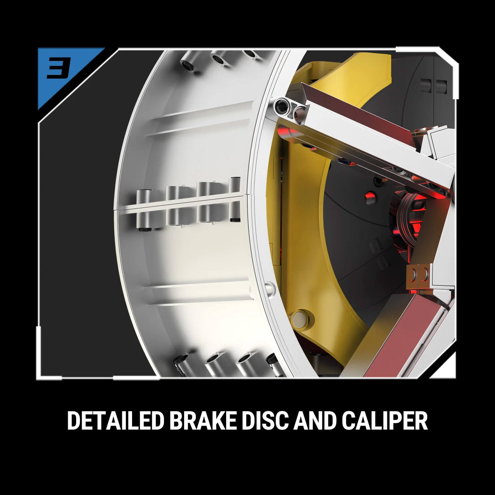 Motorised Supercar Wheel Display 577pcs