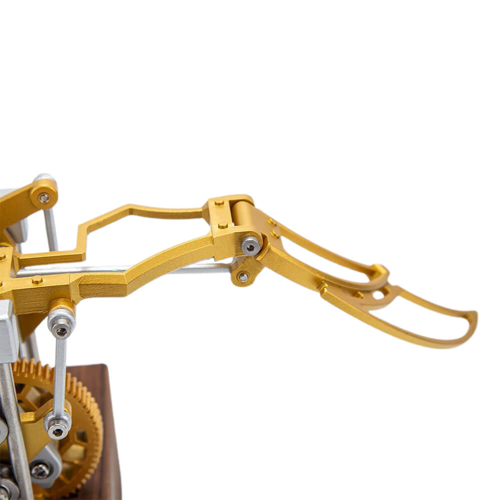 Mechanical Golden Ornithopter - Metal Construction Set