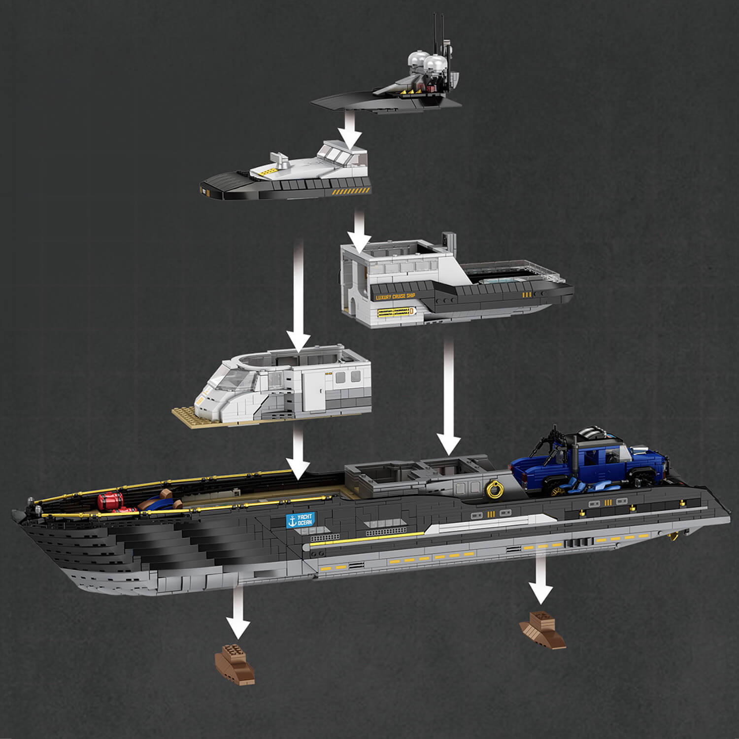 The Ultimate Superyacht 4420pcs