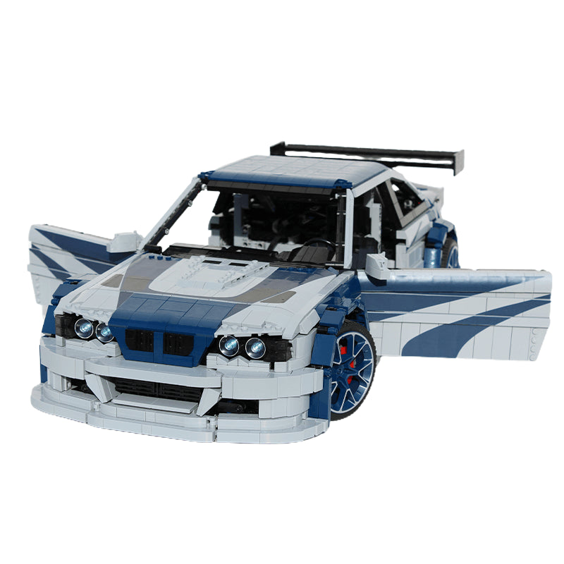 E46 GTR Toy Car Functioning 6 Speed Gearbox with H Pattern Shifter V8 Engine 7