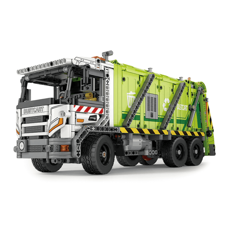 Compression Garbage Truck 1467pcs