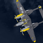 P-38 Fighter 936pcs