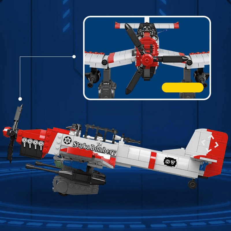 Stuke Bomber 647pcs