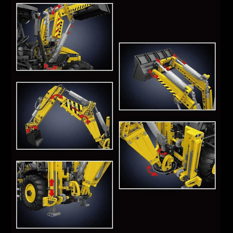 Remote Controlled Loader 2238pcs