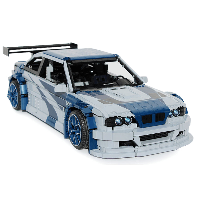 E46 GTR Toy Car Functioning 6 Speed Gearbox with H Pattern Shifter V8 Engine 4