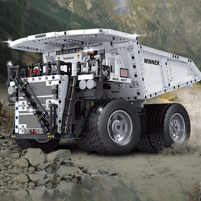 Remote Controlled Mining Truck 1382pcs