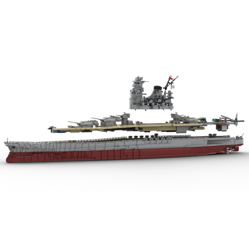 IJN Yamato Battleship 8717pcs