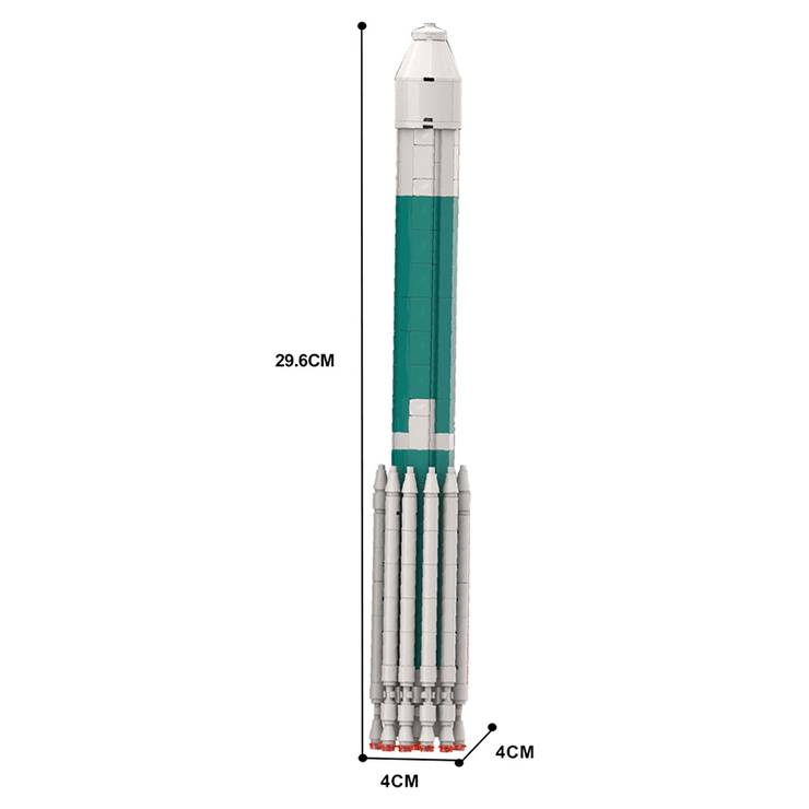 Delta II with MER Rover 414pcs