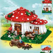 Mushroom House 2232pcs