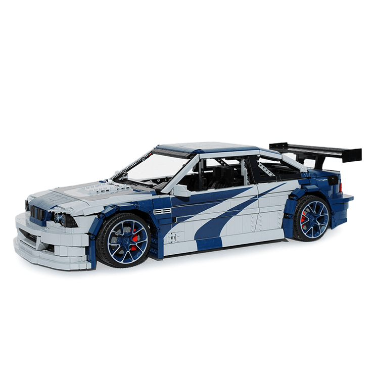 Lego MOC: BMW M3 E46 GTR Most Wanted 1:8 - RC 