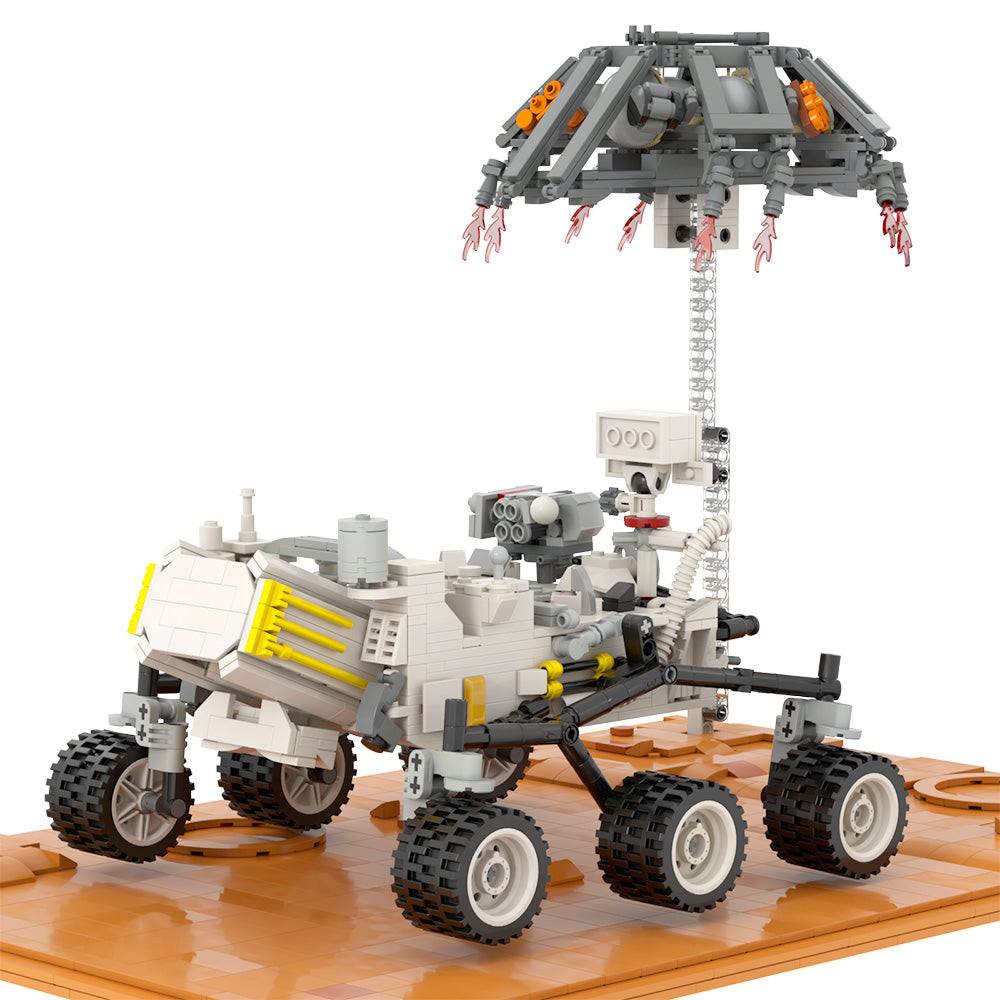 Mars Rover with Mars Base 1621pcs