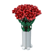 Flower Bouquet with Vase 443pcs