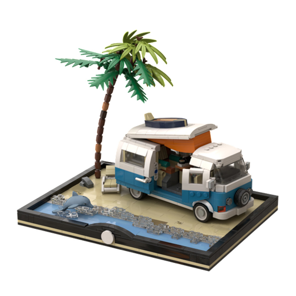 Classic Campervan at the Beach 962pcs