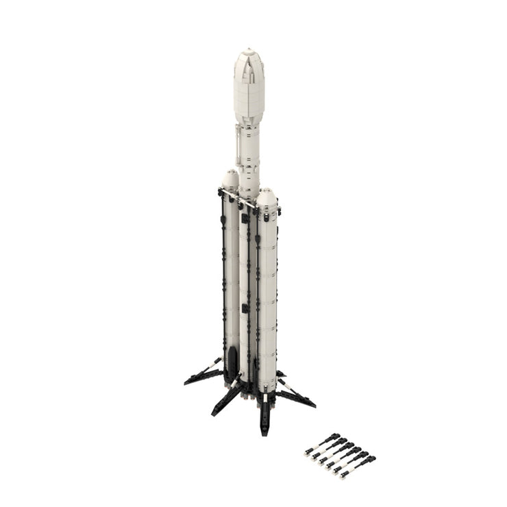 Falcon Heavy Rocket 713pcs