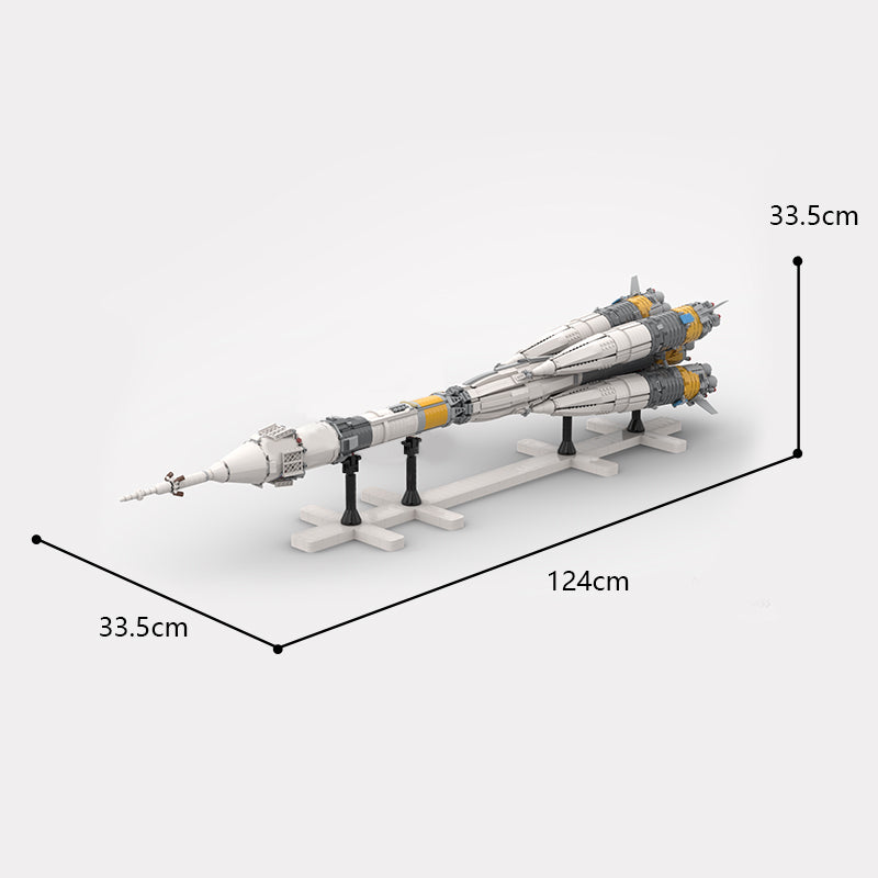 Soyuz-FG Rocket 3739pcs