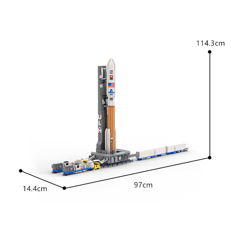 Atlas V Launchpad 3424pcs