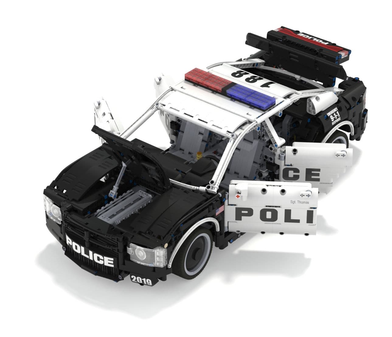 2020 Police Car 2855pcs