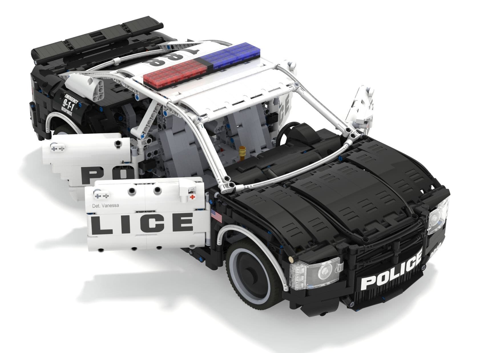 2020 Police Car 2855pcs