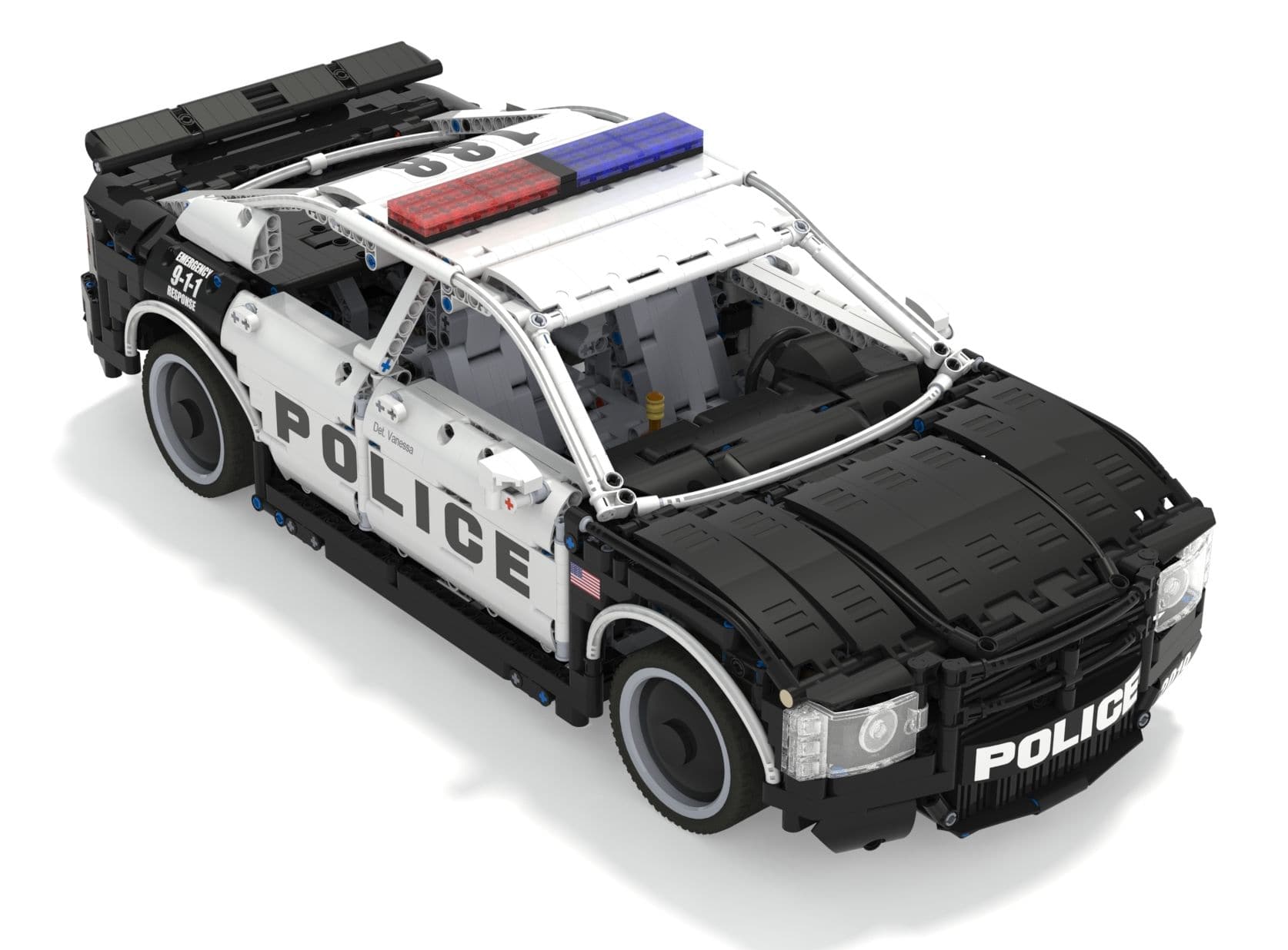 2020 Police Car 2855pcs