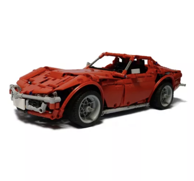 Remote Controlled 1968 American Muscle 1184pcs