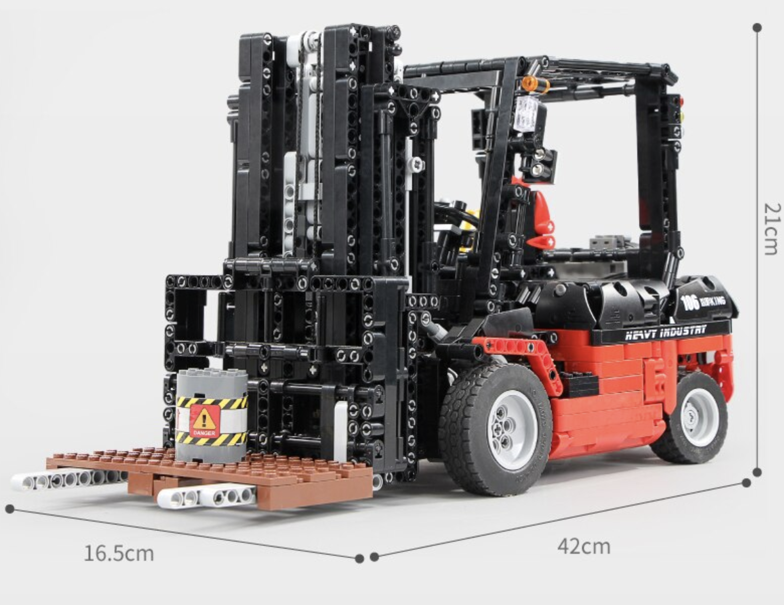 Remote Controlled Forklift 1718pcs