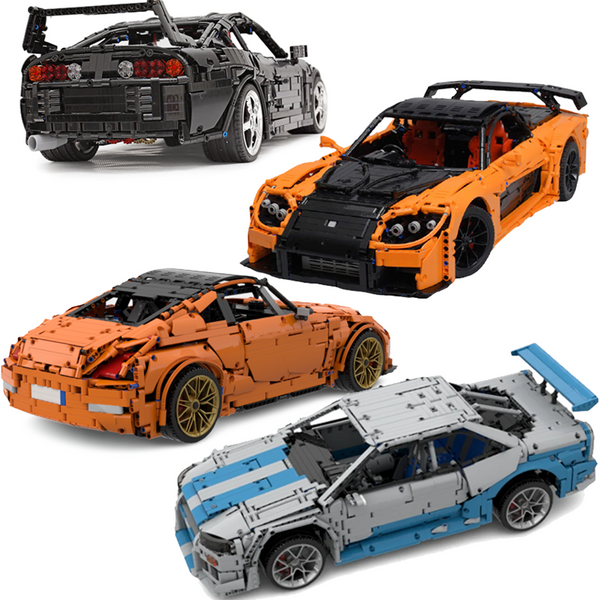 The Mega 1:8 JDM Bundle 12261pcs – TheBlockZone