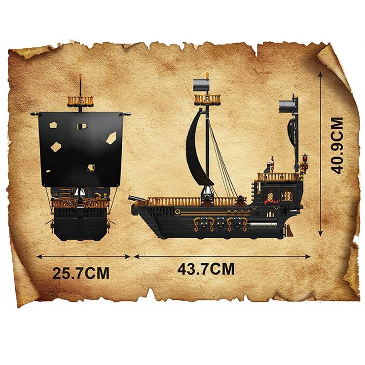 Pirate Ship 1287pcs