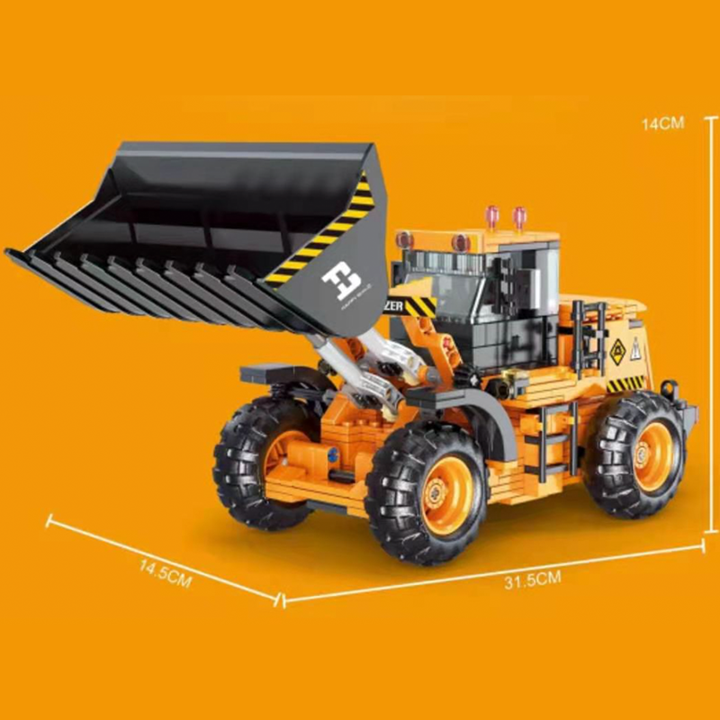 Remote Controlled Loader 696pcs