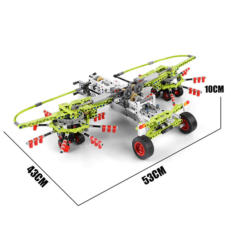 Remote Controlled Tractor 2716pcs