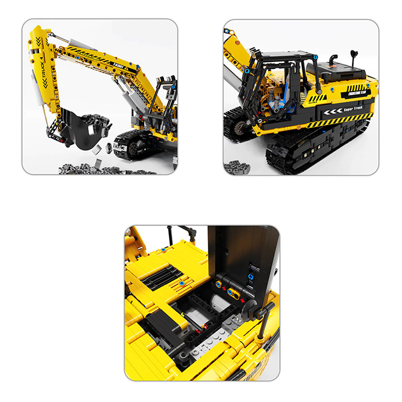 Remote Controlled Excavator 2067pcs