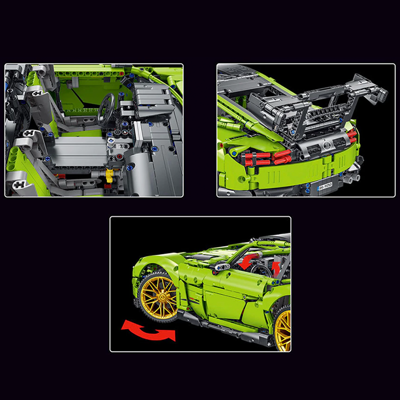 Limited Edition Neon German Supercar 2897pcs