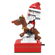 Santa & Reindeer Kinetic Sculpture 442pcs