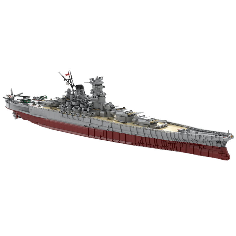 IJN Yamato Battleship 8717pcs