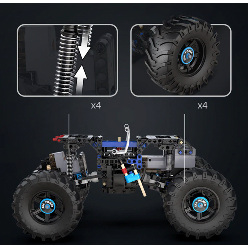 The Ultimate Remote Controlled Buggy 699pcs