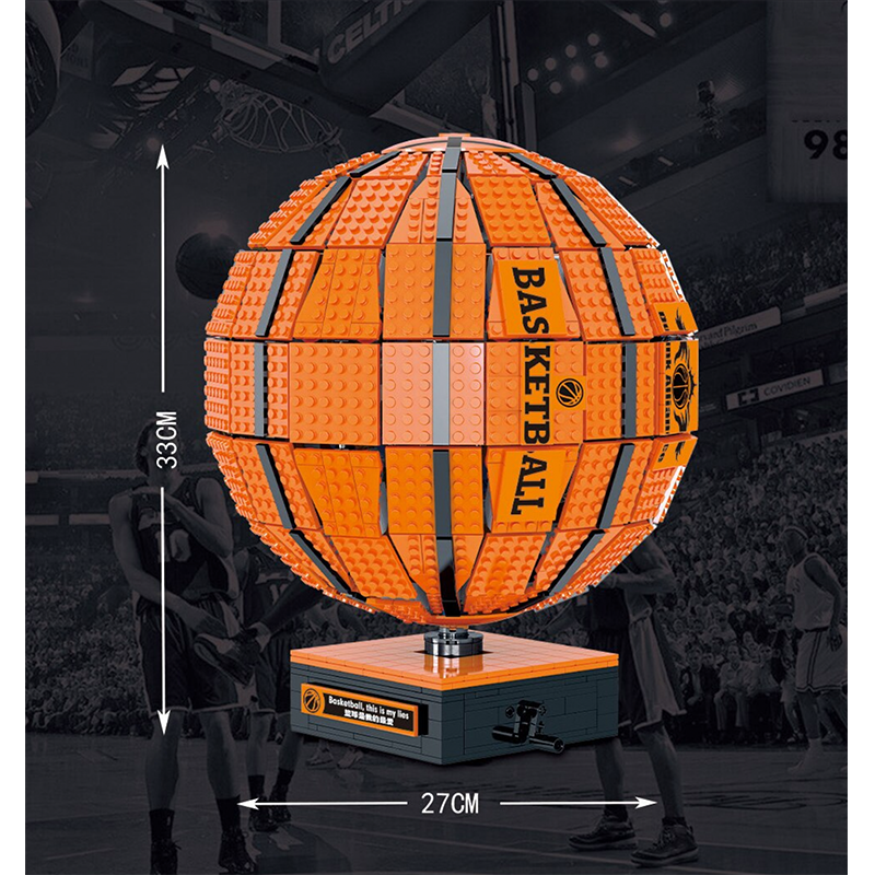 1:1 Scale Basketball 2220pcs