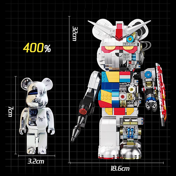 BearBlock #FightBot 400% 1680pcs