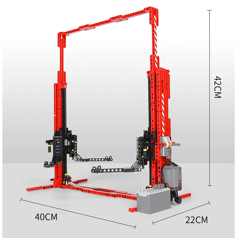 1:8 Electric Car Lift 536pcs