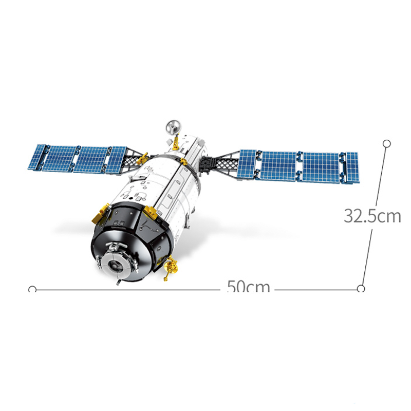 Tiangong 1 Spacecraft 1001pcs