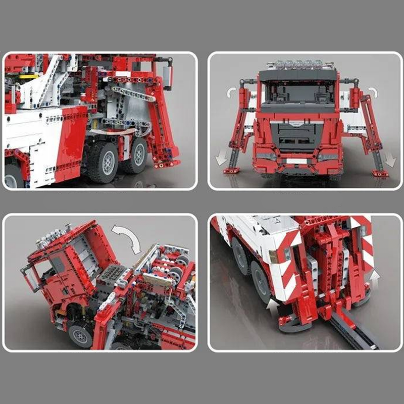 Remote Controlled Fire & Rescue Truck 4419pcs