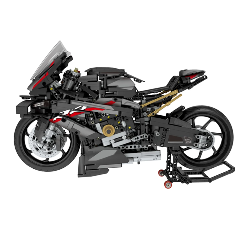 "Black Shadow" Sports Bike 2078pcs