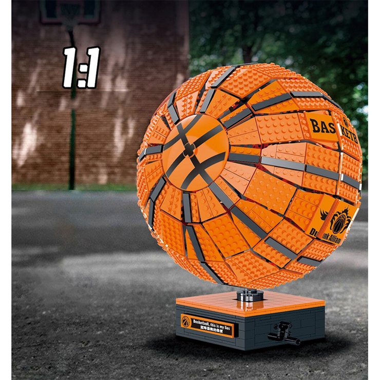 1:1 Scale Basketball 2220pcs