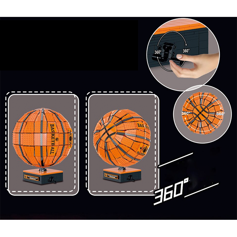 1:1 Scale Basketball 2220pcs