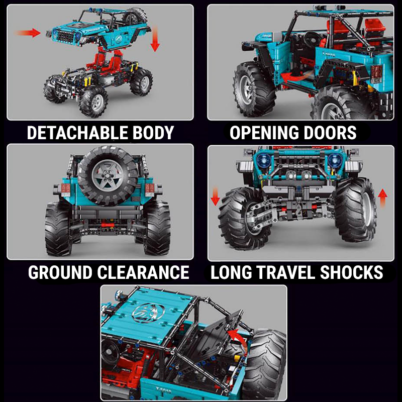 TrailTiger Off Roader 2679pcs