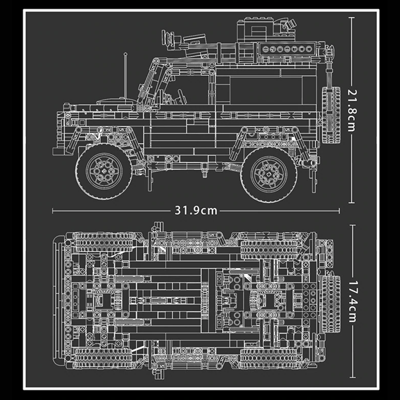 The "Sahara Explorer" 2126pcs