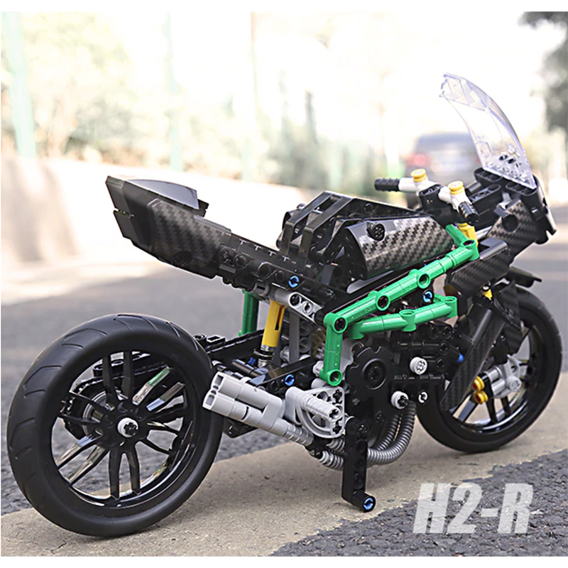 Carbon Motorbike 639pcs